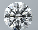 Lab-Grown 4.14 Carat Round Brilliant Diamond color G Clarity VVS2 With GIA Certificate, precious stones, engagement diamonds