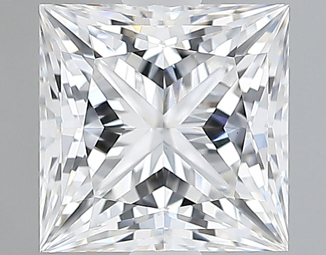 Lab-Grown 1.49 Carat Princess Cut Diamond color D Clarity VVS2, precious stones, engagement diamonds