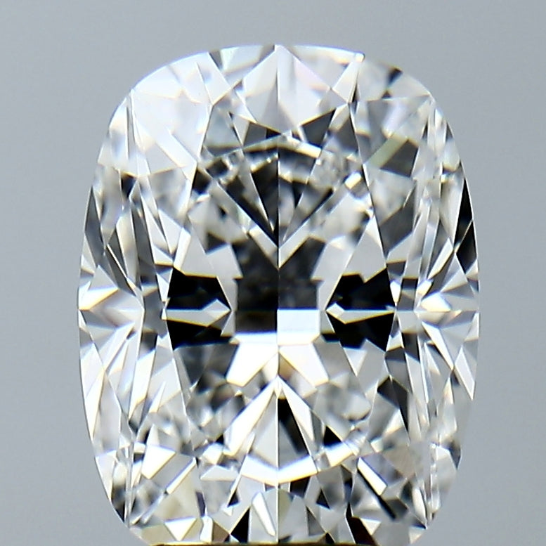 Lab-Grown 4.02 Carat Cushion Brilliant Diamond color E Clarity VVS2, precious stones, engagement diamonds