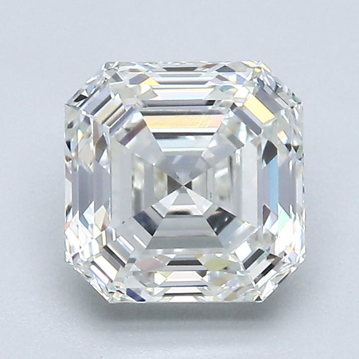 1.71 Carat Asscher Cut Natural Mined Diamond I Color VVS2 Clarity With GIA Certificate, natural diamonds, precious stones, engagement diamonds