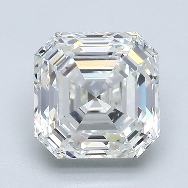 1.71 Carat Asscher Cut Natural Mined Diamond I Color VVS2 Clarity With GIA Certificate, natural diamonds, precious stones, engagement diamonds