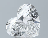 Lab-Grown 3.14 Carat Heart Shape Diamond color D Clarity VS1 With GIA Certificate, precious stones, engagement diamonds