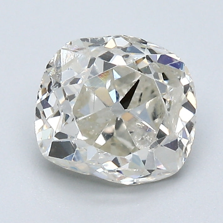 1.69 Carat Old Miner Cut Antique Natural Mined Diamond L Color I2 Clarity With GIA Certificate, natural diamonds, precious stones, engagement diamonds