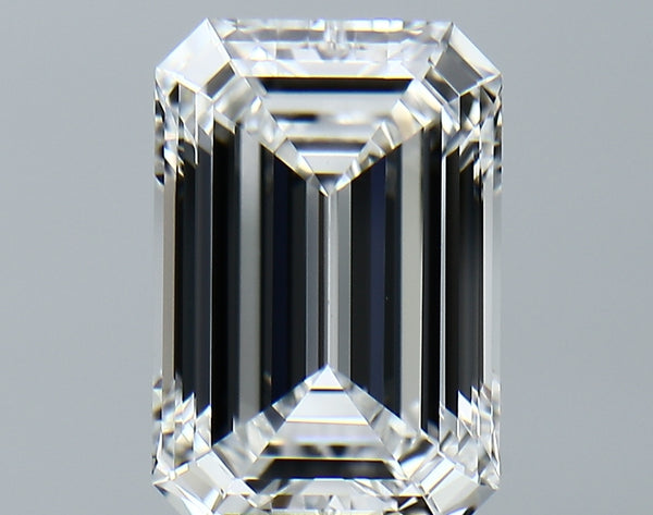 Lab-Grown 5.27 Carat Emerald Cut Diamond color E Clarity VVS2, precious stones, engagement diamonds