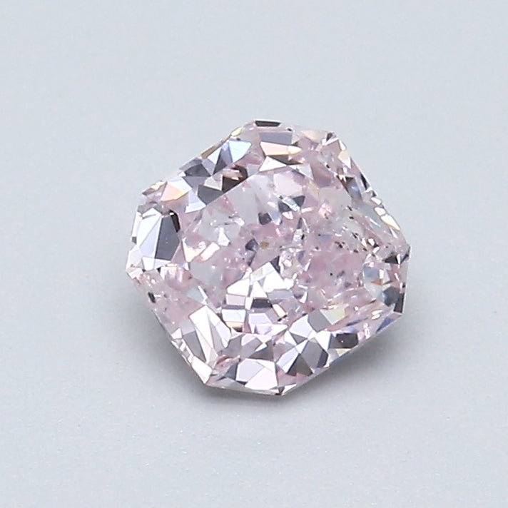 0.77 Carat Radiant Cut Natural Mined Diamond Fancy Purplish Pink Color I1 Clarity With GIA Certificate, natural diamonds, precious stones, engagement diamonds