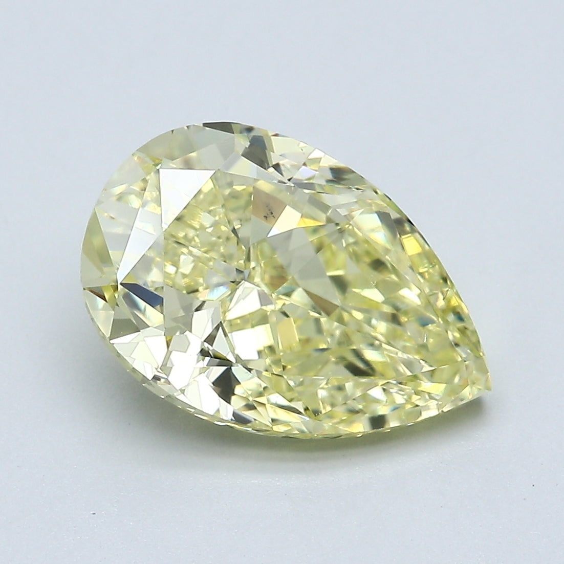 4.01 Ct Pear Shape Diamond Loose FANCY INTENSE FANCY YELLOW-SI1 Natural GIA Certified, natural diamonds, precious stones, engagement diamonds