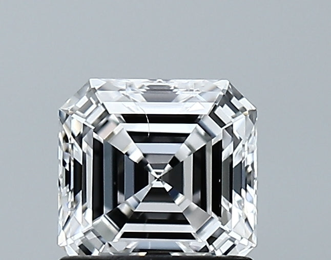 Lab-Grown 1.04 Carat Asscher Cut Diamond color D Clarity VS1 With GIA Certificate, precious stones, engagement diamonds