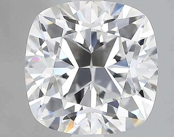 Lab-Grown 2.12 Carat Square Cushion Cut Diamond color E Clarity VVS2, precious stones, engagement diamonds