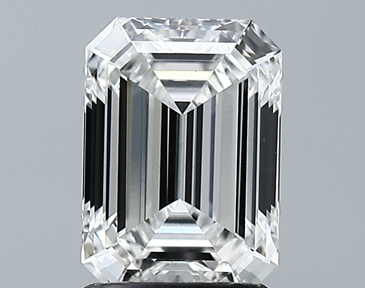 Lab-Grown 1.72 Carat Emerald Cut Diamond color E Clarity VS1 With GIA Certificate, precious stones, engagement diamonds