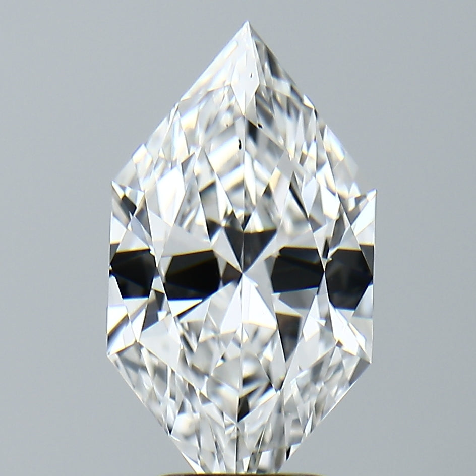 Lab-Grown 3.20 Carat Antique Marquise Shape Diamond color E Clarity VVS2, precious stones, engagement diamonds