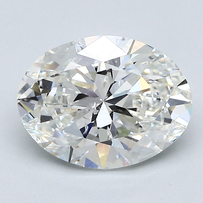 2.01 Carat Oval Shape Natural Mined Diamond H Color SI2 Clarity With GIA Certificate, natural diamonds, precious stones, engagement diamonds
