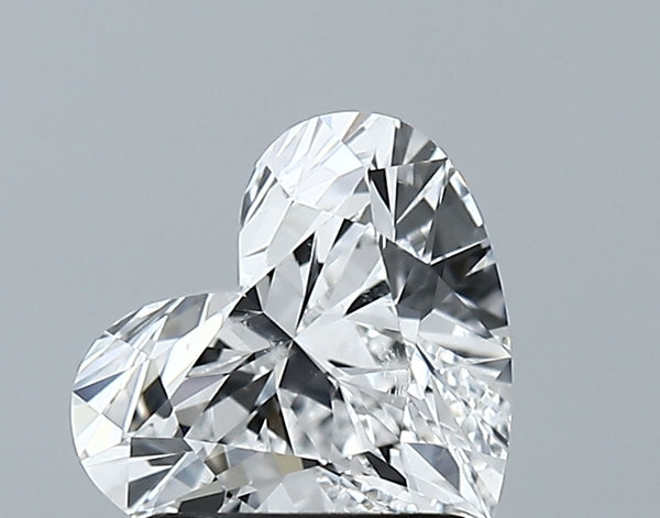 Lab-Grown 1.62 Carat Heart Shape Diamond color E Clarity VVS2 With GIA Certificate, precious stones, engagement diamonds