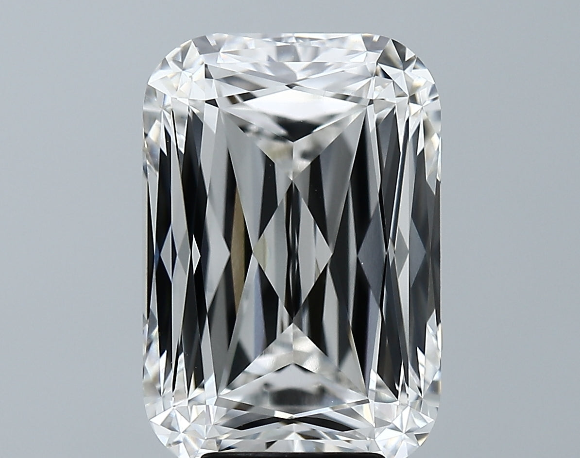 Lab-Grown 7.07 Carat Radinat Modified Cut Diamond color F Clarity VVS2 With GIA Certificate, precious stones, engagement diamonds