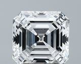 Lab-Grown 3.12 Carat Asscher Cut Diamond color F Clarity VS1 With GIA Certificate, precious stones, engagement diamonds