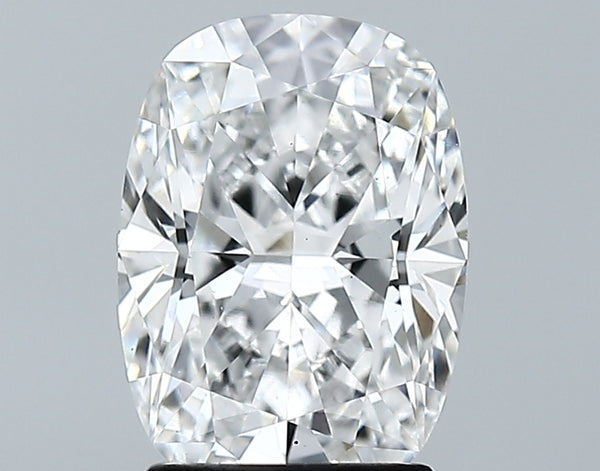 Lab-Grown 2.21 Carat Cushion Brilliant Diamond color D Clarity VS2 With GIA Certificate, precious stones, engagement diamonds