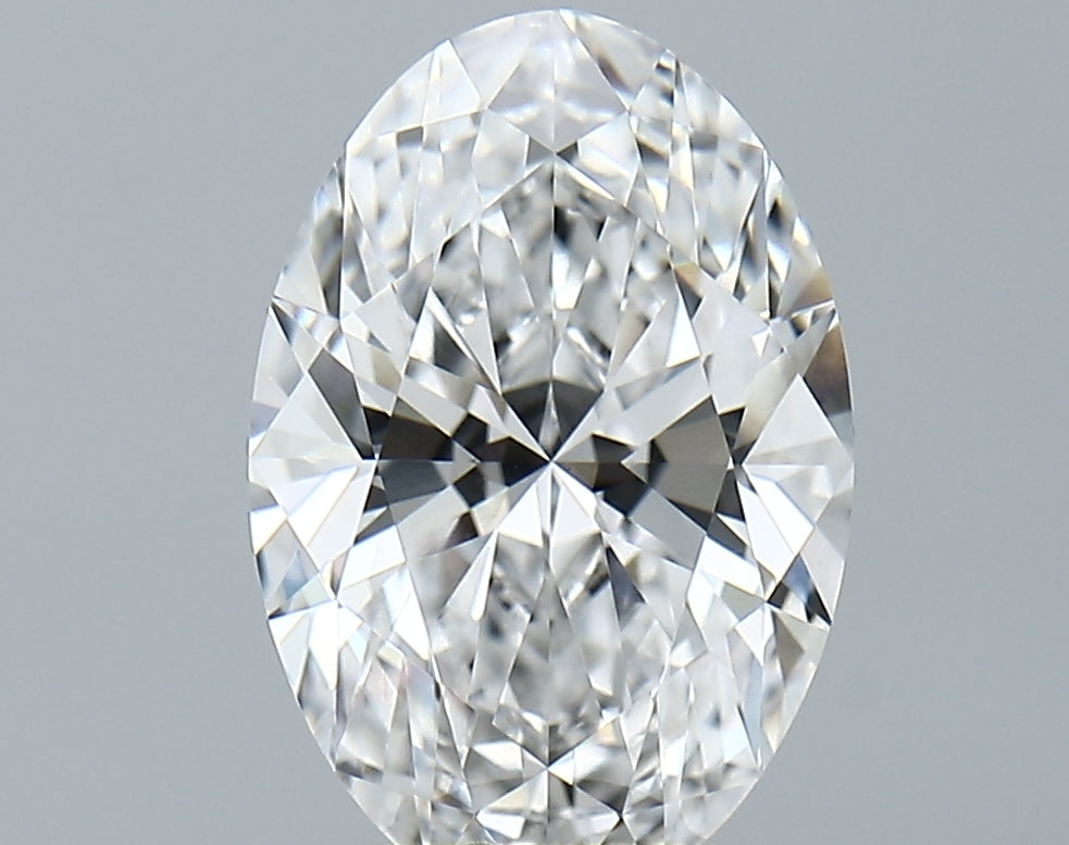 Lab-Grown 3.35 Carat Oval Shape Diamond color D Clarity VVS2 With GIA Certificate, precious stones, engagement diamonds