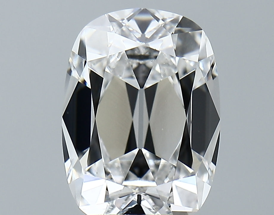 Lab-Grown 3.55 Carat Antique Cushion Cut Diamond color E Clarity VVS2 With GIA Certificate, precious stones, engagement diamonds