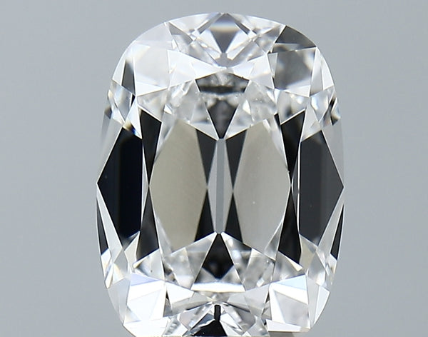 Lab-Grown 3.55 Carat Antique Cushion Cut Diamond color E Clarity VVS2 With GIA Certificate, precious stones, engagement diamonds