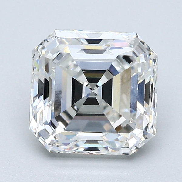 2.15 Carat Asscher Cut Natural Mined Diamond F Color VS2 Clarity With GIA Certificate, natural diamonds, precious stones, engagement diamonds