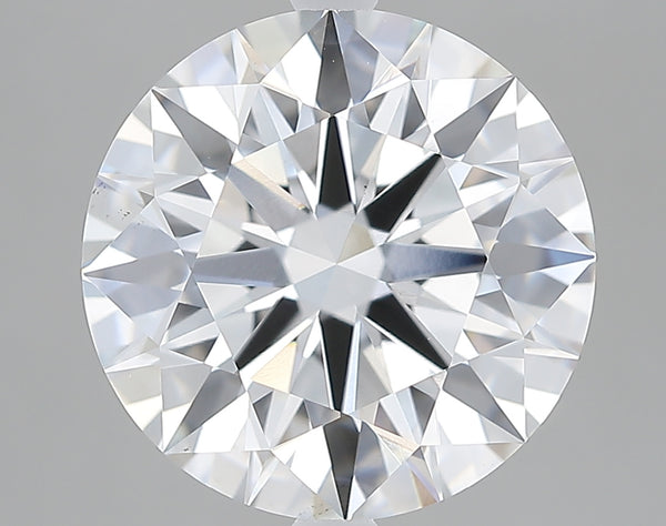 Lab-Grown 6.04 Carat Round Brilliant Diamond color E Clarity VS1 With GIA Certificate, precious stones, engagement diamonds