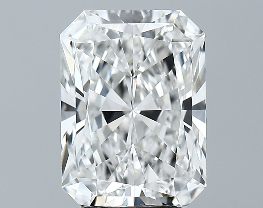 Lab-Grown 3.26 Carat Radiant Cut Diamond color E Clarity VVS2 With GIA Certificate, precious stones, engagement diamonds