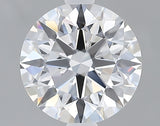 Lab-Grown 1.57 Carat Round Brilliant Diamond color D Clarity VVS2 With GIA Certificate, precious stones, engagement diamonds