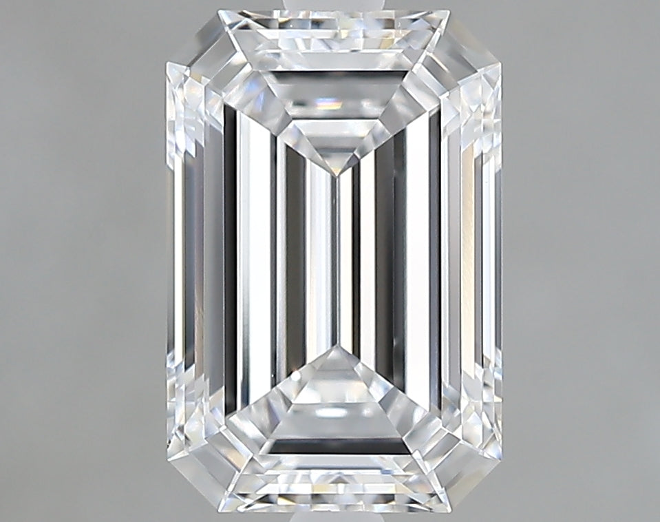 Lab-Grown 2.04 Carat Emerald Cut Diamond color D Clarity VVS2 With GIA Certificate, precious stones, engagement diamonds