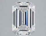 Lab-Grown 2.13 Carat Emerald Cut Diamond color E Clarity VS2 With GIA Certificate, precious stones, engagement diamonds