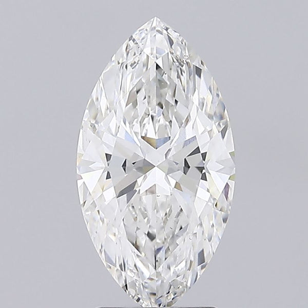 Lab-Grown 3.11 Carat Marquis Shape Diamond color G Clarity VS2 With GIA Certificate, precious stones, engagement diamonds