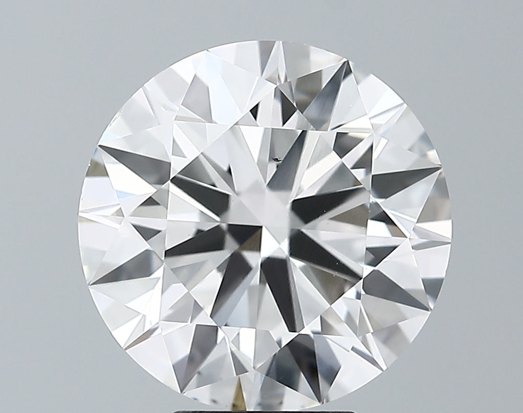 Lab-Grown 5.06 Carat Round Brilliant Diamond color G Clarity VS2 With GIA Certificate, precious stones, engagement diamonds