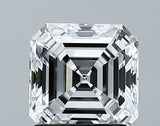 Lab-Grown 1.57 Carat Asscher Cut Diamond color D Clarity VS1 With GIA Certificate, precious stones, engagement diamonds