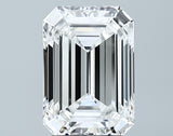 Lab-Grown 3.20 Carat Emerald Cut Diamond color E Clarity VVS2 With GIA Certificate, precious stones, engagement diamonds