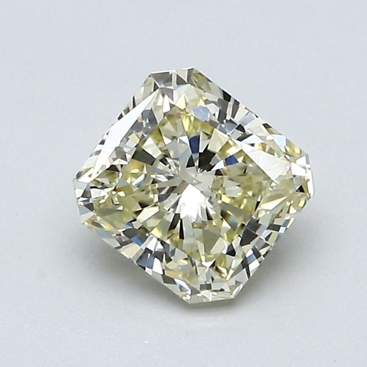 1.03 Carat Radiant Cut Natural Mined Diamond Fancy Light Yellow Green Color VS1 Clarity With GIA Certificate, natural diamonds, precious stones, engagement diamonds