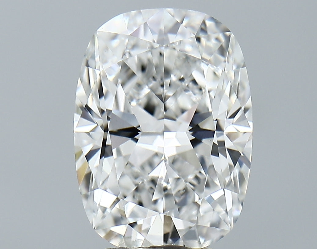Lab-Grown 4.34 Carat Cushion Brilliant Diamond color E Clarity VS1, precious stones, engagement diamonds