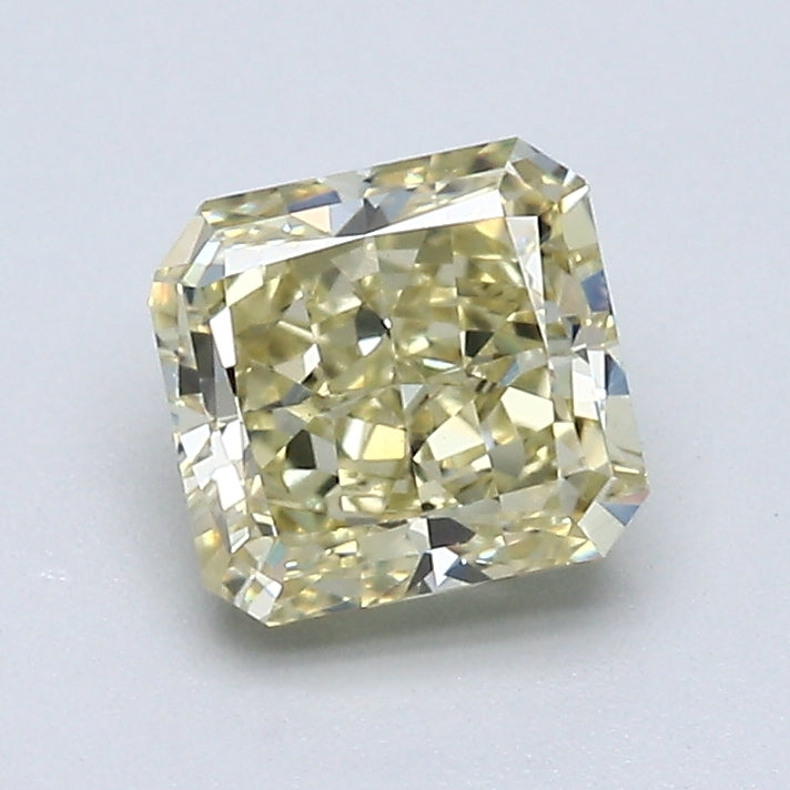 1.15 Carat Radiant Cut Natural Mined Diamond Fancy Light Brownish Yellow Color VVS2 Clarity With GIA Certificate, natural diamonds, precious stones, engagement diamonds