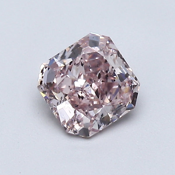 0.68 Carat Radiant Cut Natural Mined Diamond Faint  Pink Color I2 Clarity With GIA Certificate, natural diamonds, precious stones, engagement diamonds