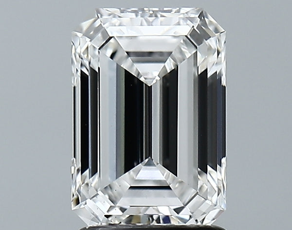 Lab-Grown 1.76 Carat Emerald Cut Diamond color D Clarity VS1, precious stones, engagement diamonds