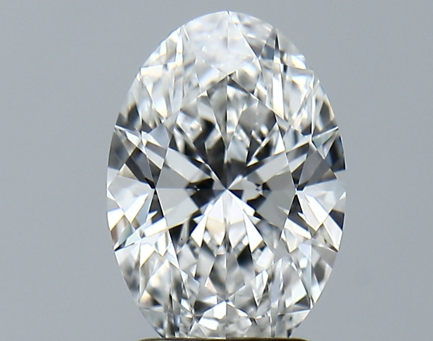 Lab-Grown 2.17 Carat Oval Shape Diamond color D Clarity VS1, precious stones, engagement diamonds