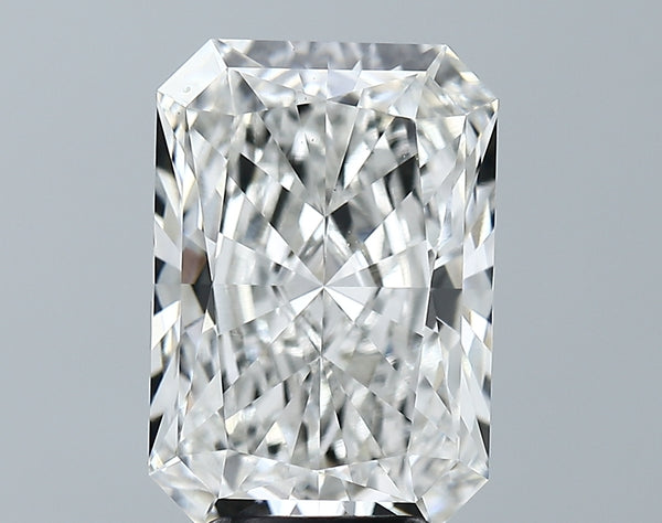 Lab-Grown 5.12 Carat Radiant Cut Diamond color F Clarity VS1, precious stones, engagement diamonds