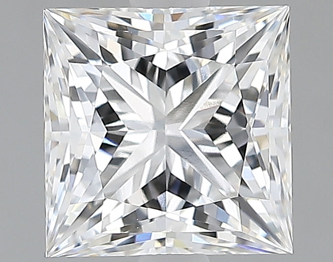 Lab-Grown 1.52 Carat Princess Cut Diamond color E Clarity VVS1, precious stones, engagement diamonds
