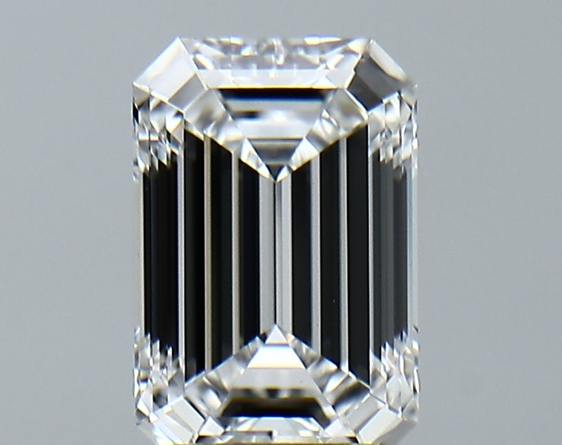 Lab-Grown 2.16 Carat Emerald Cut Diamond color E Clarity VS1 With GIA Certificate, precious stones, engagement diamonds