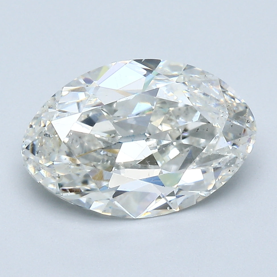 2.84 Carat Oval Shape Natural Mined Diamond H Color SI2 Clarity With GIA Certificate, natural diamonds, precious stones, engagement diamonds