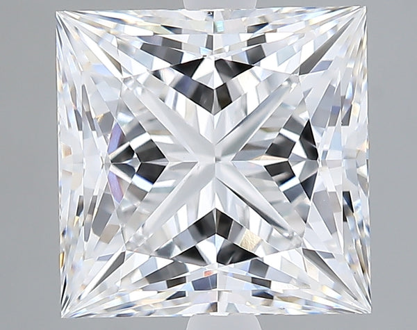 Lab-Grown 4.35 Carat Princess Cut Diamond color D Clarity VS1 With GIA Certificate, precious stones, engagement diamonds