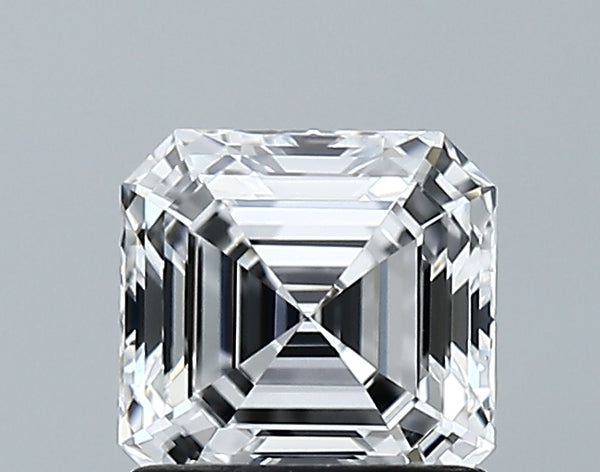 Lab-Grown 1.20 Carat Asscher Cut Diamond color D Clarity VVS2 With GIA Certificate, precious stones, engagement diamonds