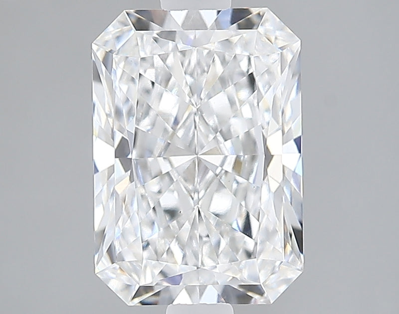 Lab-Grown 2.06 Carat Radiant Cut Diamond color E Clarity VS1 With GIA Certificate, precious stones, engagement diamonds