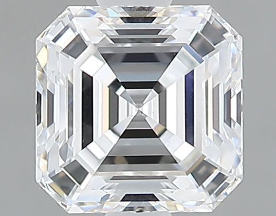 Lab-Grown 1.06 Carat Asscher Cut Diamond color D Clarity VS1, precious stones, engagement diamonds