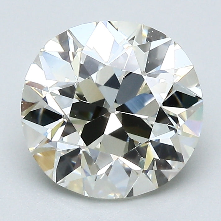 2.17 Carat Old European Cut Antique Natural Mined Diamond L Color VS2 Clarity With GIA Certificate, natural diamonds, precious stones, engagement diamonds