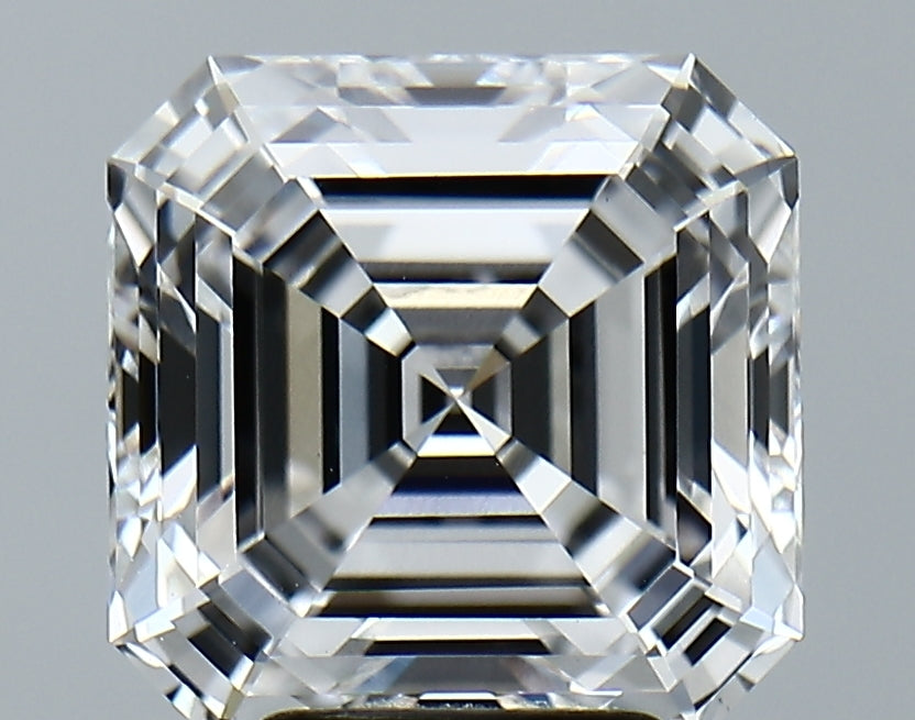Lab-Grown 4.62 Carat Asscher Cut Diamond color E Clarity VS1 With GIA Certificate, precious stones, engagement diamonds
