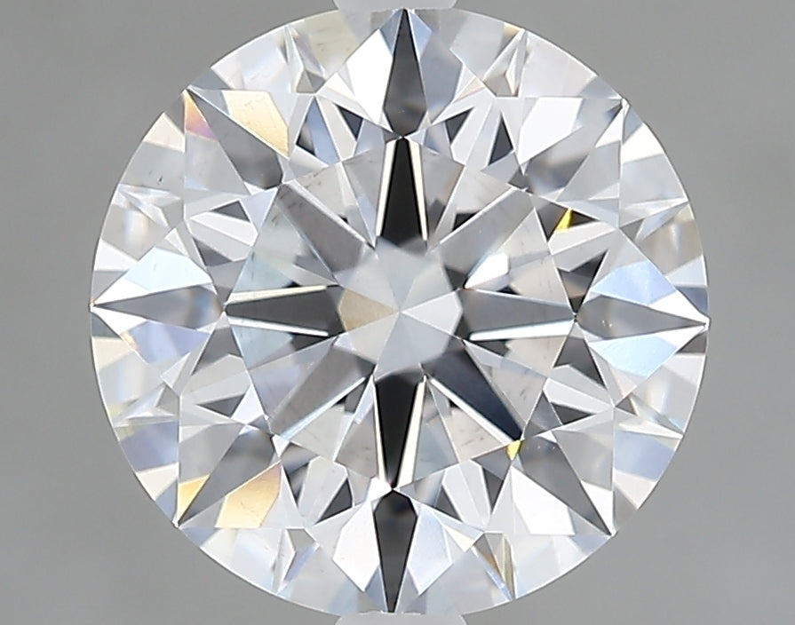 Lab-Grown 2.64 Carat Round Brilliant Diamond color D Clarity VS1, precious stones, engagement diamonds