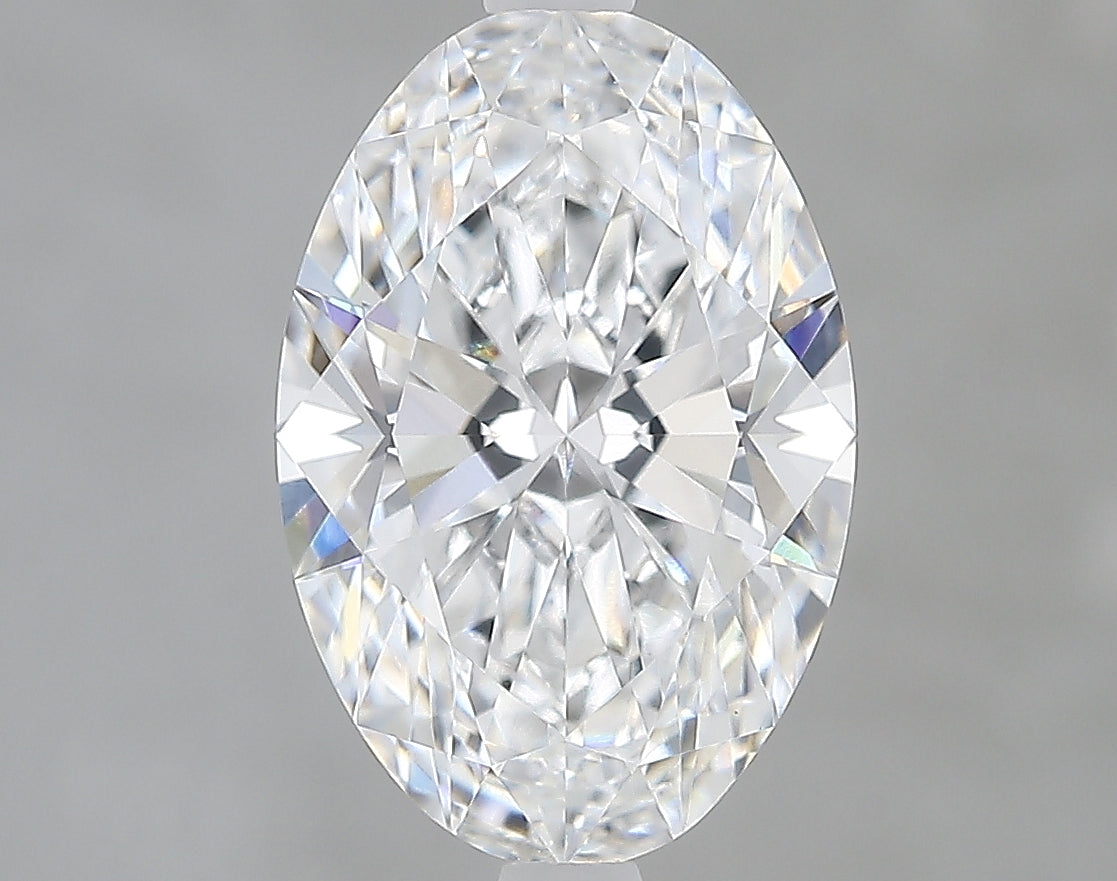 Lab-Grown 2.28 Carat Oval Shape Diamond color D Clarity VVS2 With GIA Certificate, precious stones, engagement diamonds